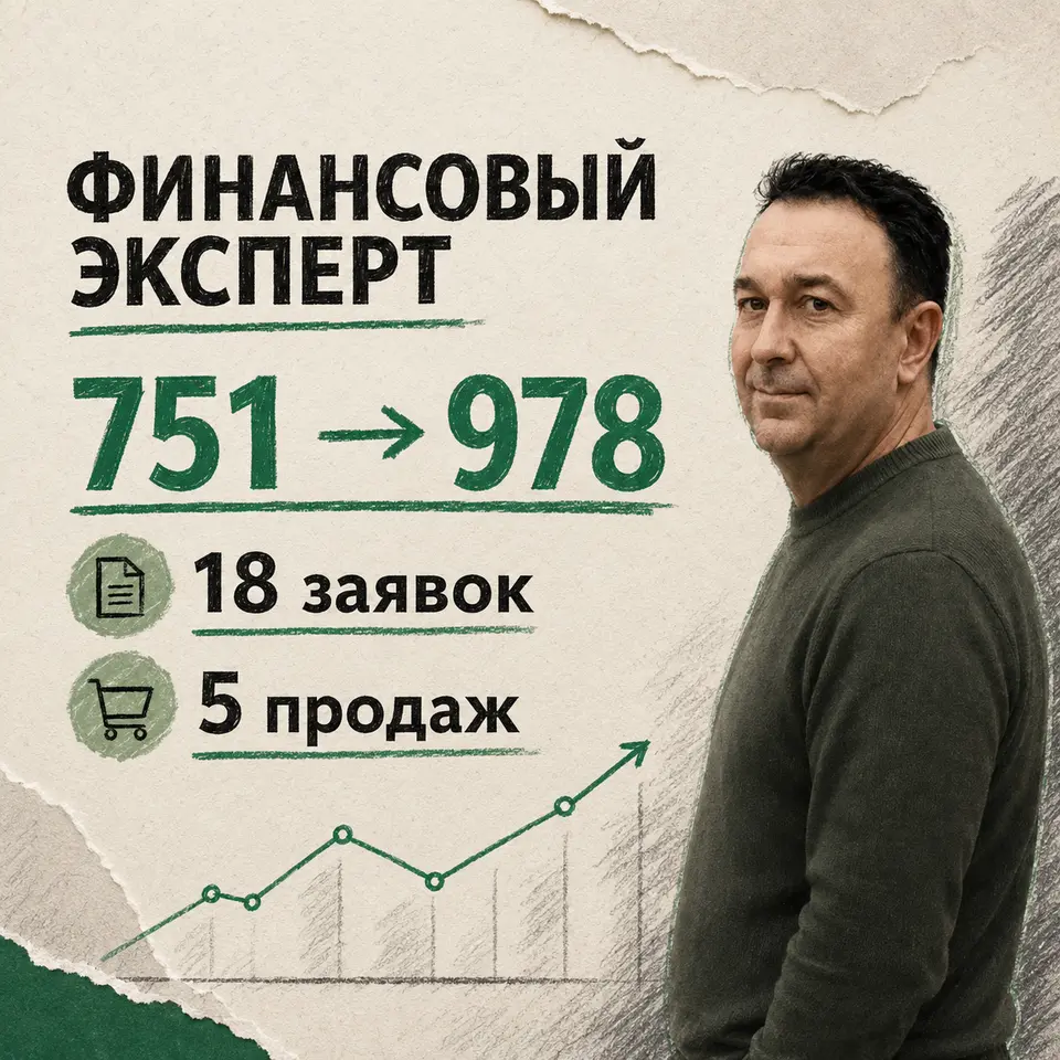 Кейс продвижения Telegram-канала финансового эксперта