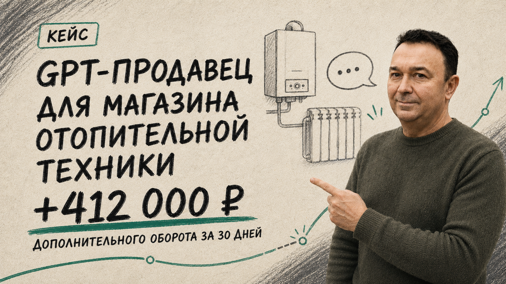 Кейс GPT-продавца для магазина отопительной техники