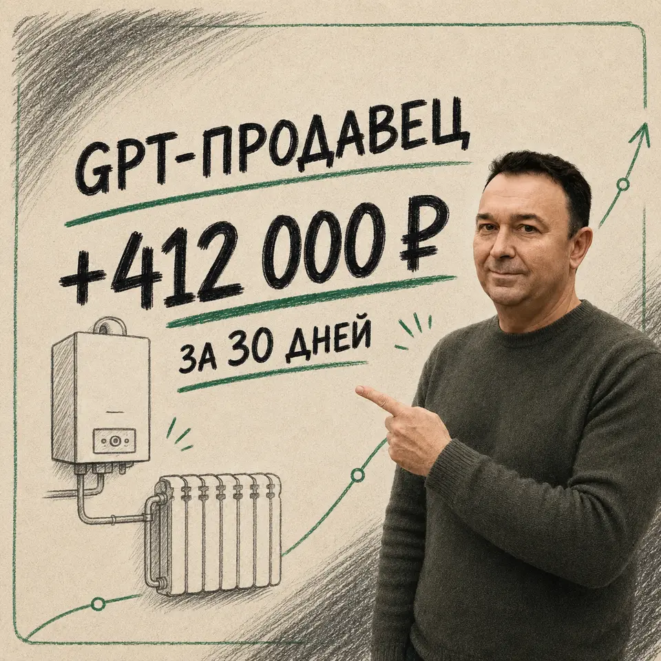 Кейс GPT-продавца для магазина отопительной техники